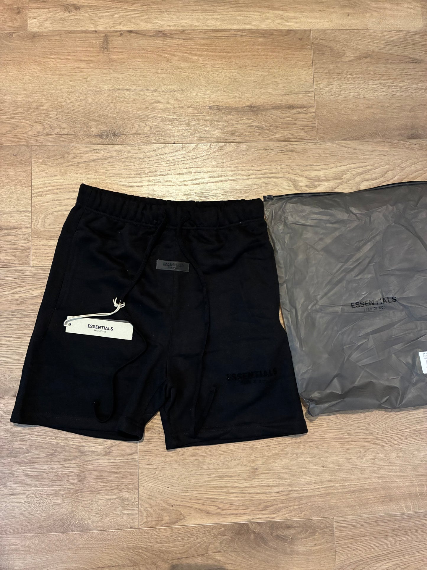 Black Ess Shorts