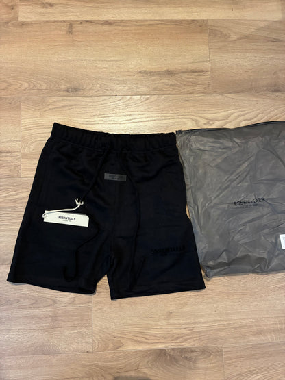 Black Ess Shorts