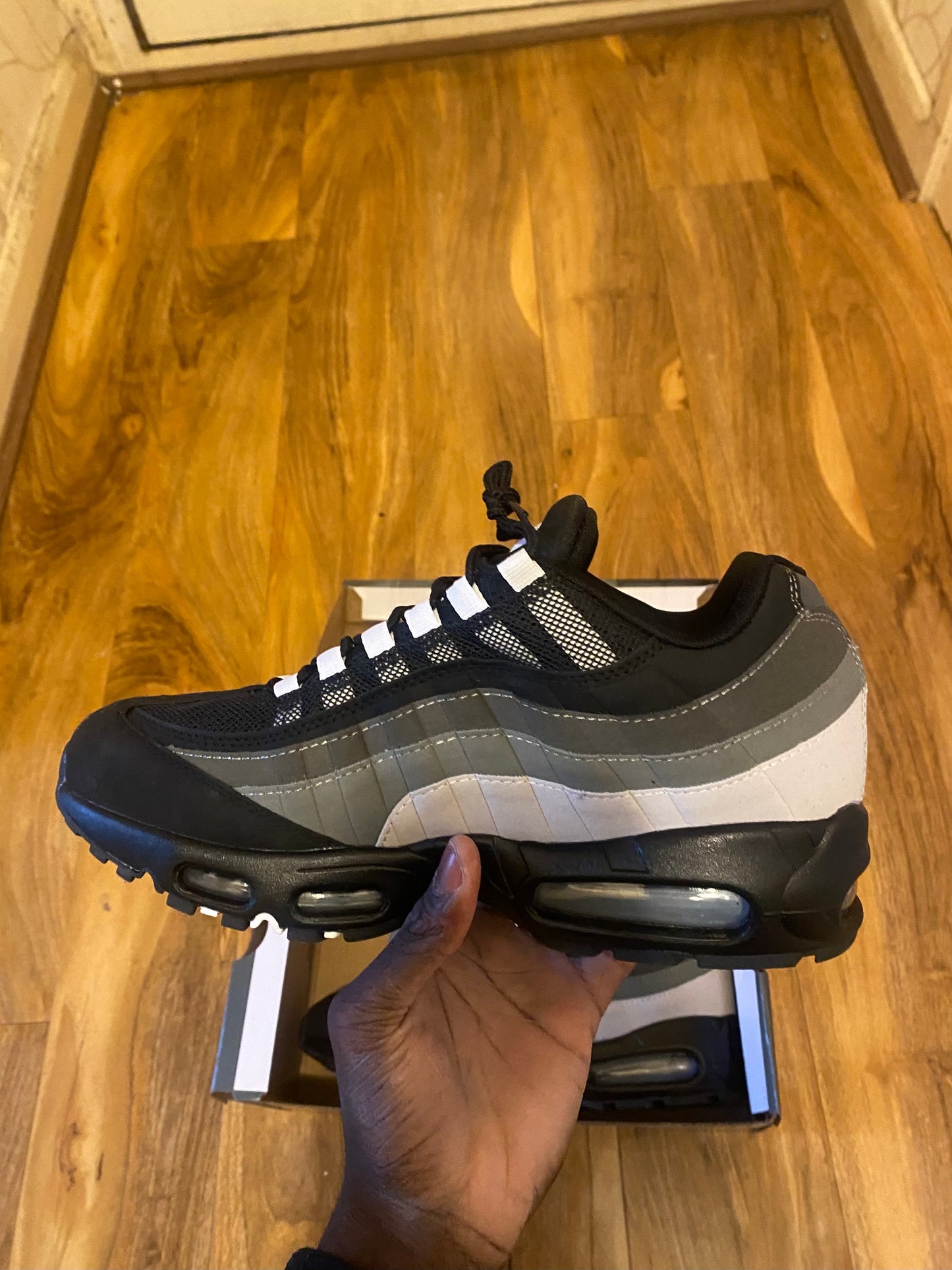 Black and White AIr Maxx