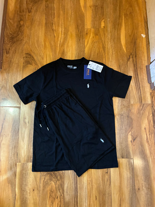 Black RaIph Short Set